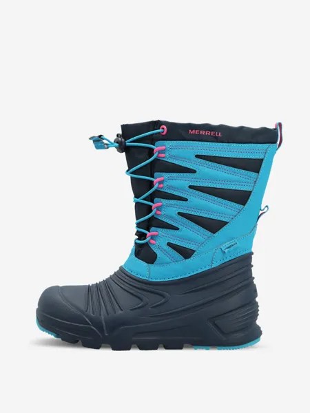 Сапоги утепленные для девочек Merrell SNOW QUEST LITE 3.0 WTRPF, Синий