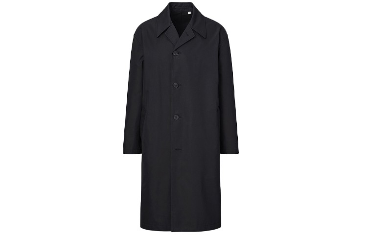 Мужской тренч UNIQLO, цвет Black