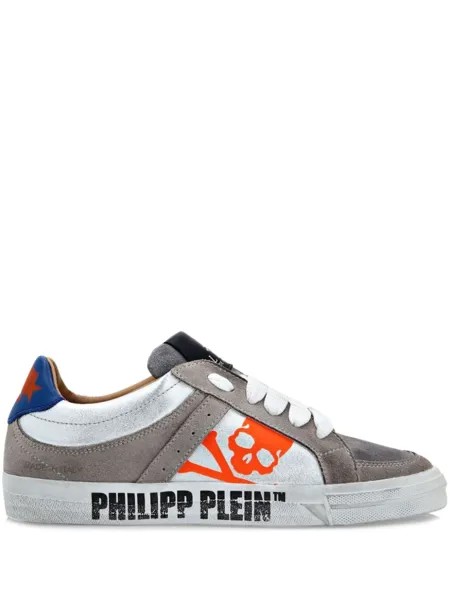 Philipp Plein кеды Retrokickz TM, серый