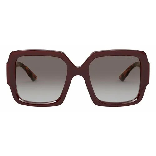Солнцезащитные очки Prada Prada PR 21XS UAN0A7 PR 21XS UAN0A7, бордовый, красный