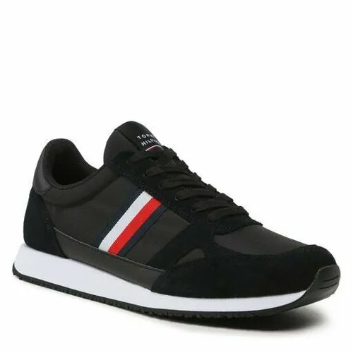 Кроссовки TOMMY HILFIGER, размер 42, черный