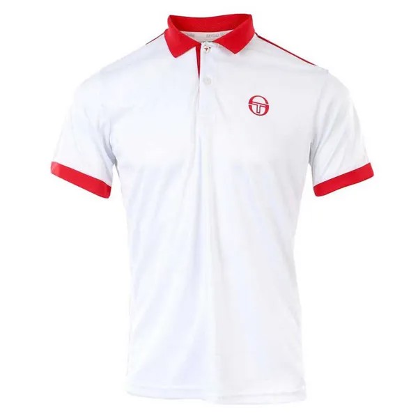 Поло с коротким рукавом Sergio Tacchini Club Tech, белый