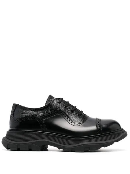 Alexander McQueen броги Hybrid, черный