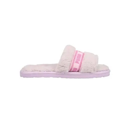Серые повседневные сандалии Puma Fluff Youth Girls 385343-05