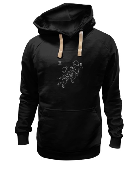 Худи Printio Близнецы черное 2XL