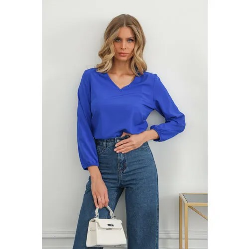 Блуза A-A Awesome Apparel by Ksenia Avakyan, размер 42, синий