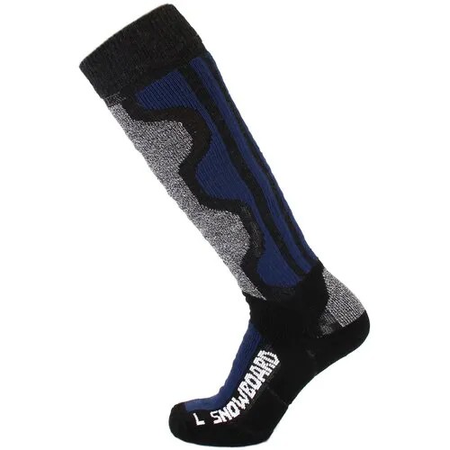 Носки  унисекс X-Socks, высокие, размер 45/47, синий