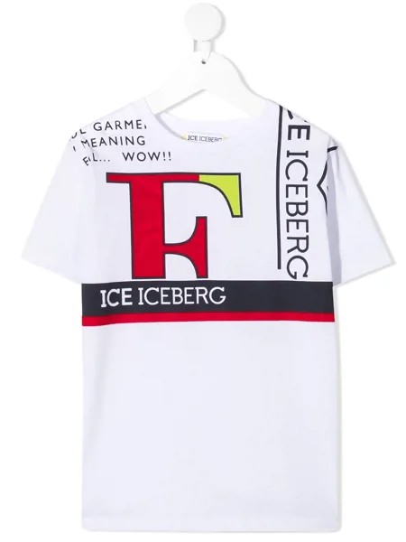 Iceberg Kids футболка с логотипом