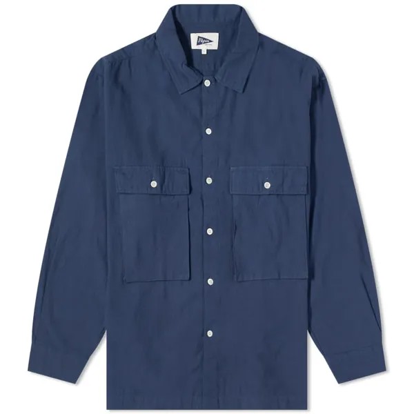 Pilgrim Surf + Supply Иван Рубашка с нагрудным карманом