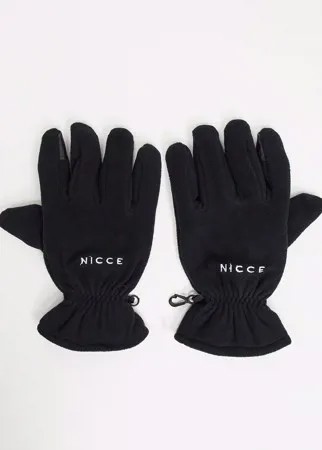 Черные перчатки для сенсорных экранов Nicce-Черный