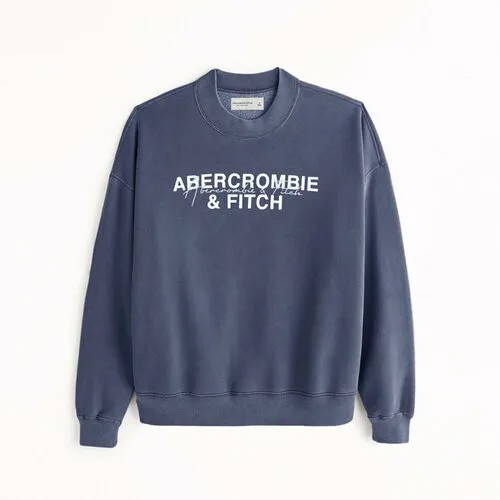 Свитшот Abercrombie & Fitch, размер XL, синий