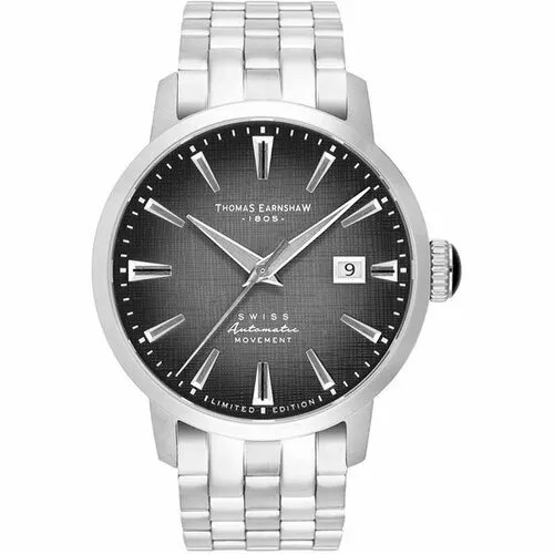 Наручные часы EARNSHAW Часы Earnshaw ES-8812-55, серый