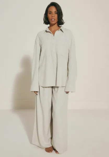 Блузка на пуговицах Rochelle Long Sleeve Next, камень