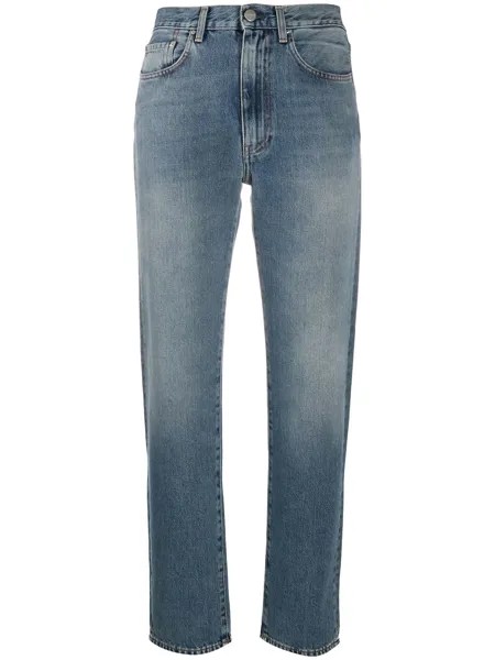 Totême джинсы прямого кроя с завышенной талией