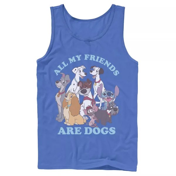 Мужская майка Disney All My Friends Are Dogs