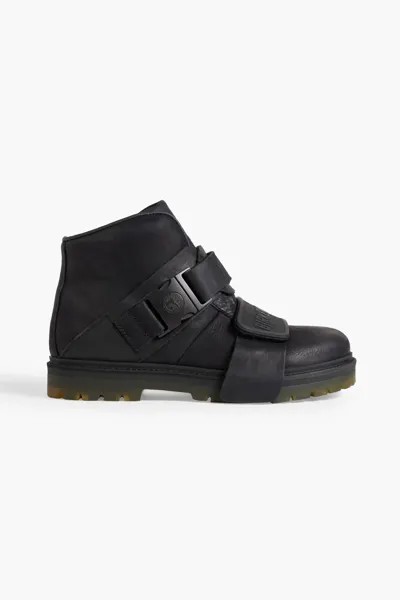 Кожаные ботильоны Hancock Rotterhiker Rick Owens X Birkenstock, черный