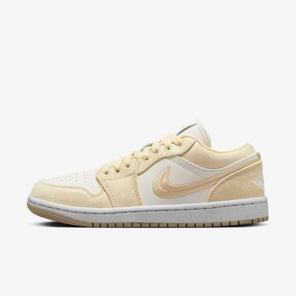 Кроссовки Nike Air Jordan 1 Low SE Team Gold Sail FN3722-701 WMNS Shoes