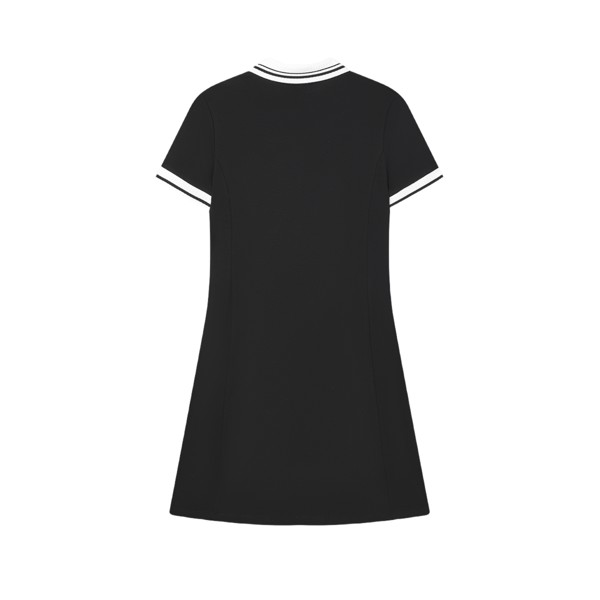 FILA Женские шорты-платье с рукавами, цвет Black