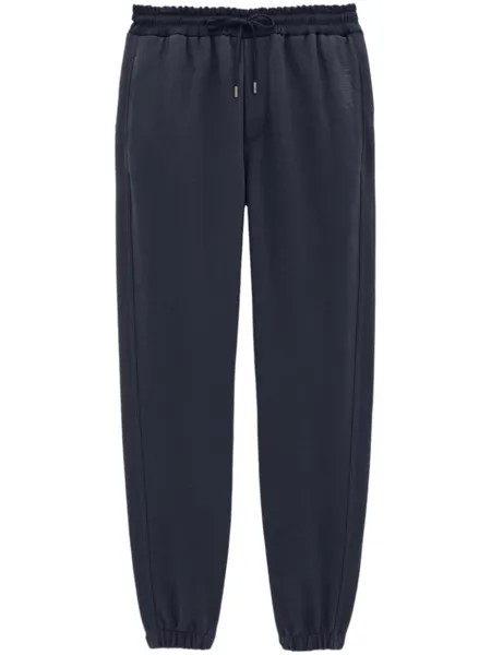 Saint Laurent спортивные брюки с кулиской, синий
