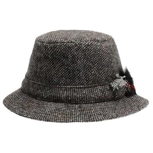 Панама Hanna Hats, подкладка, размер 57, серый