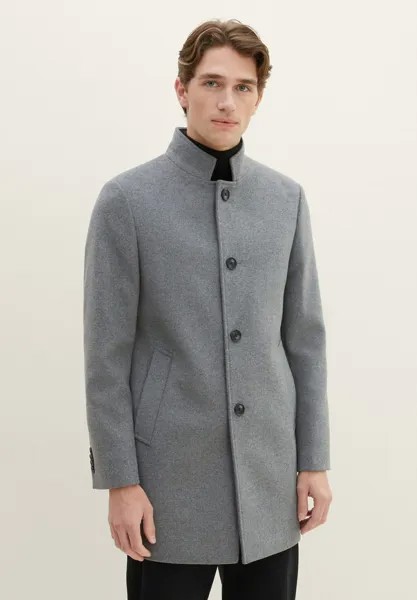 Классическое пальто Coat TOM TAILOR, цвет dark wool grey melange