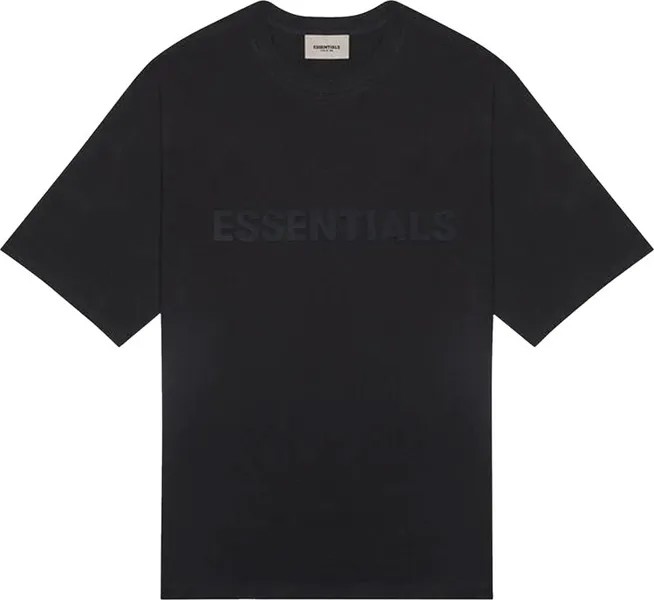 Футболка Fear of God Essentials T-Shirt 'Black', черный