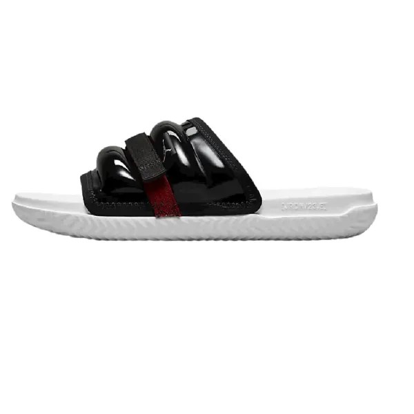 Шлепки Nike Air Jordan Super Play, черный/белый/красный