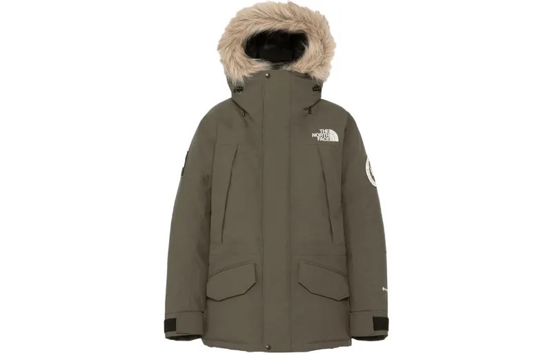 Пуховик мужской хаки The North Face, хаки