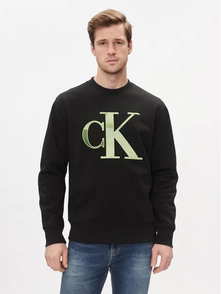 Толстовка обычного кроя Calvin Klein, черный