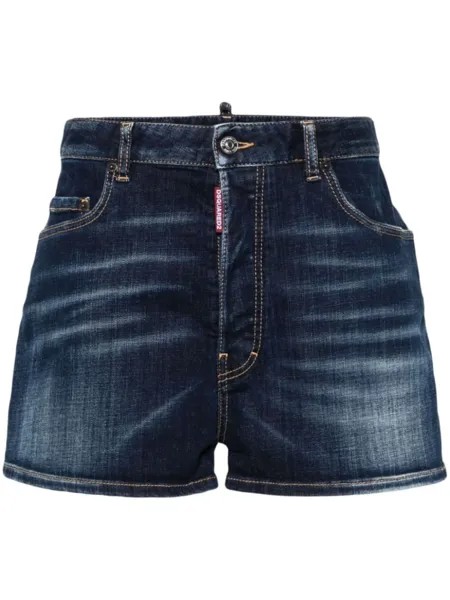 Dsquared2 джинсовые шорты Baggy Superstar, синий