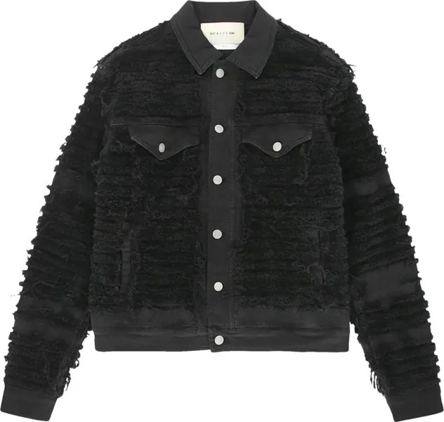 Куртка 1017 ALYX 9SM Blackmeans Denim Jacket 'Black', черный