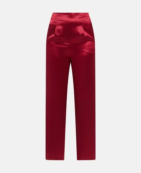 Бархатные брюки Herzensangelegenheit, темно-красный