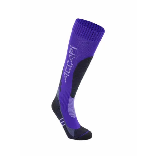 Носки Accapi, размер 39/41, фиолетовый, синий, черный