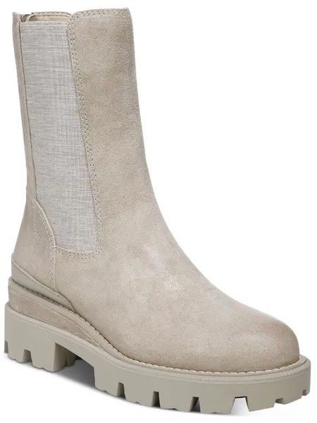 Женские кожаные ботильоны Genia, ботильоны Sam Edelman, цвет Mink Grey Suede