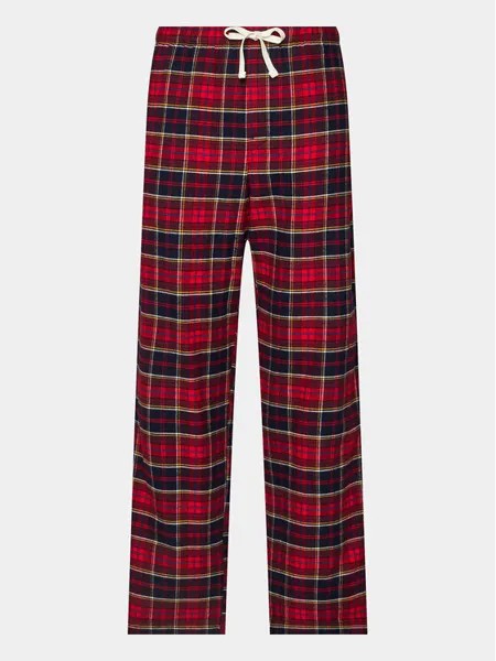 Пижамные штаны свободного кроя Gap, красный