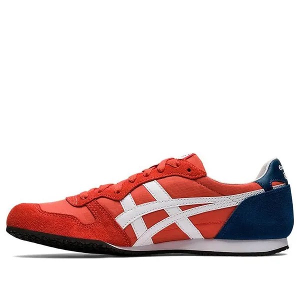 Кроссовки унисекс serrano спортивная обувь синий Onitsuka Tiger, красный