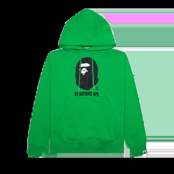 Худи BAPE Ink Camo By Bathing Ape Pullover 'Green', зеленый