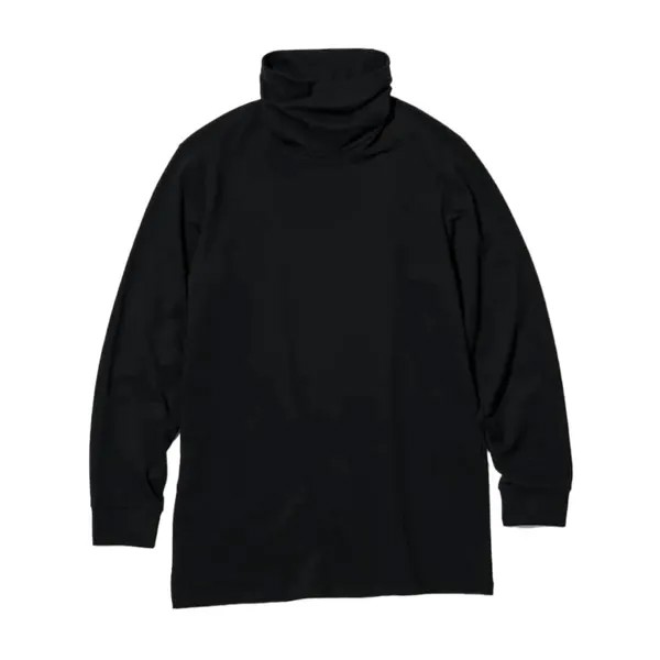 Джемпер Uniqlo Heattech Extra Warm Cotton, черный