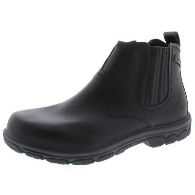 Мужской сегмент Skechers — ботинки Dorton Black Chelsea 9 Medium (D) BHFO 5199