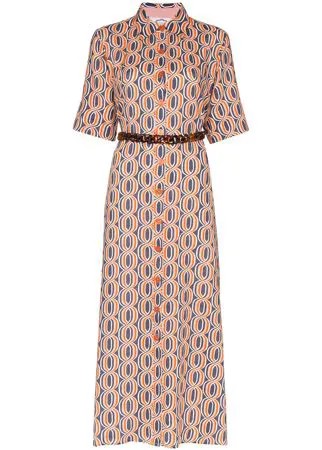 Evi Grintela платье-рубашка Tangier с принтом