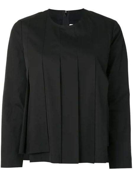 Comme Des Garçons блузка со складками