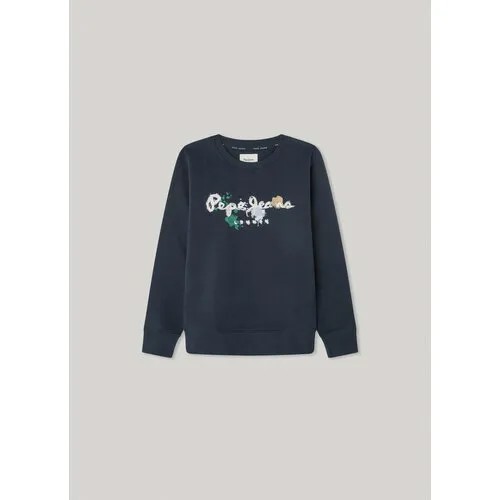 Свитшот Pepe Jeans, размер 8 лет, синий