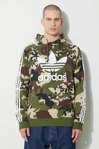 Фуфайка adidas Originals, зеленый
