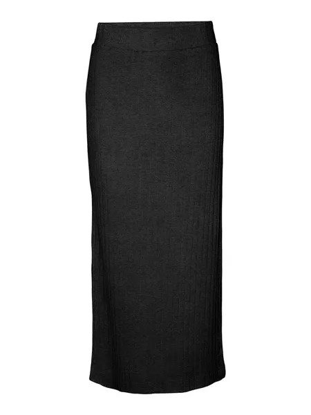 Длинная юбка Vero Moda, черный