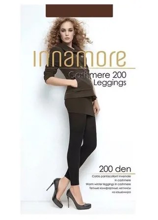 Леггинсы Innamore Cashmere 200 leggings, 200 den, размер 2-S, marrone (коричневый)
