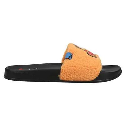 Мужские повседневные сандалии Puma Garfield X Leadcat 2.0 Slide, черные, оранжевые 384184-01