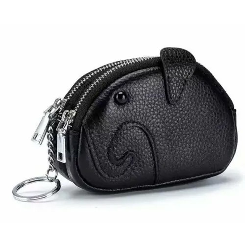 Кошелек  BGT-CHILDBAG-BLACK, фактура зернистая, черный