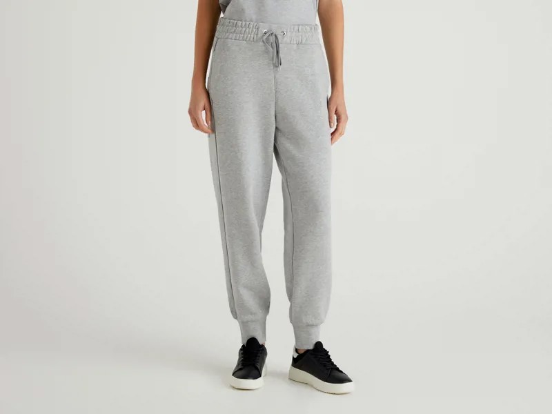 Спортивные брюки женские United Colors of Benetton 21A_3J68P0509 серые M