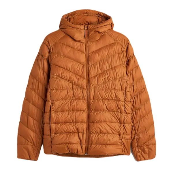 Куртка H&M Lightweight Insulated, оранжевый