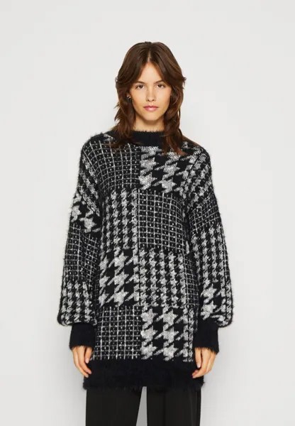 Свитшот Object OBJSANNIA HIGHNECK, цвет black/white